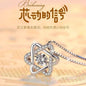 95 sterling silver necklace female ins clavicle pendant lbcase