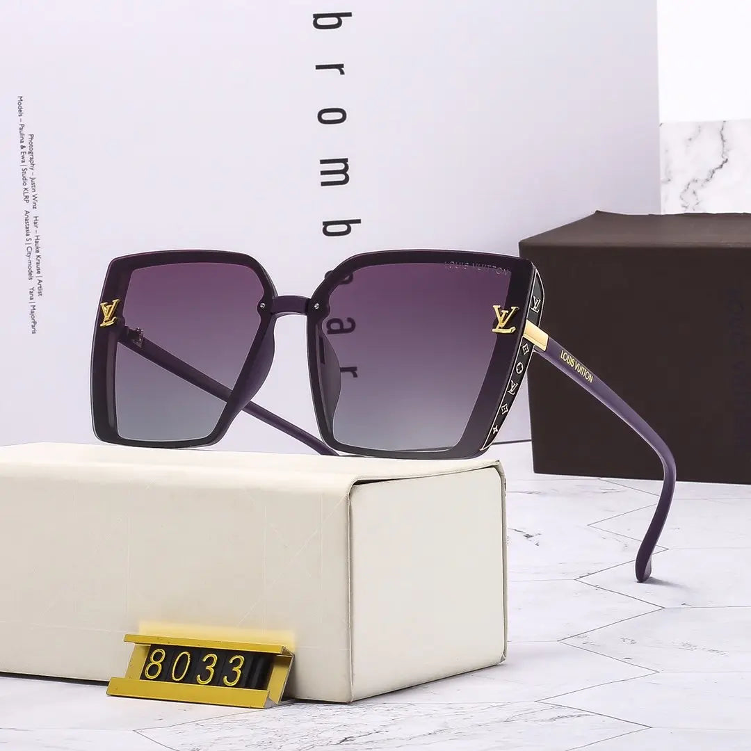 5 COLORS FEMALE CAT EYES POLARIZED SUNGLASSES lbcase