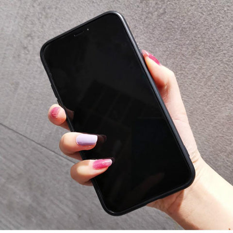 Luxury leather rhombus phone case