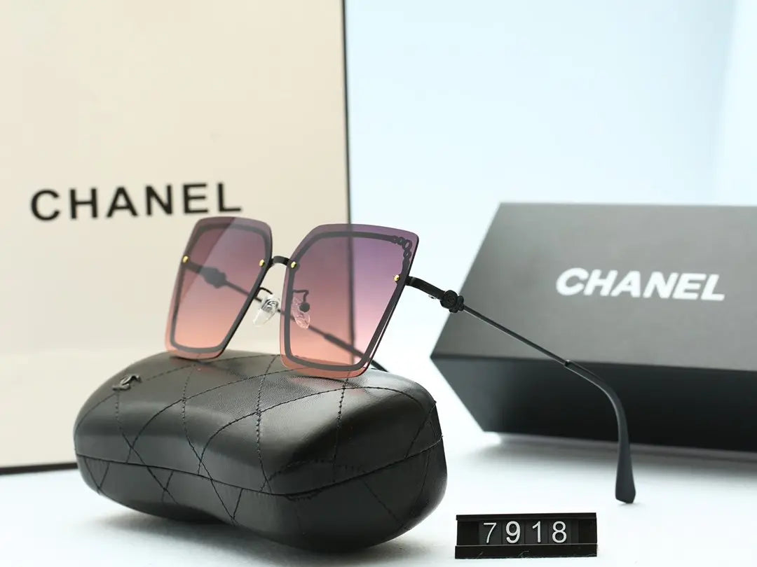 5 COLORS WOMEN FASHION POLYGON SUNGLASSES lbcase
