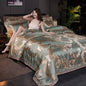Luxury Silk jacquard Skin-friendly cotton four-piece quilt cover  new product lbcase