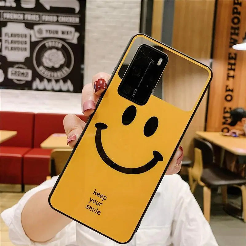 Smiley Mirror Case lbcase