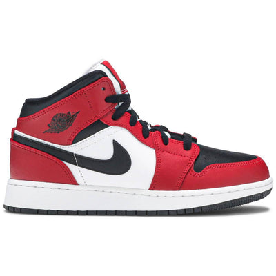 Nike Air Jordan 1 Mid GS 'Chicago Black Toe'