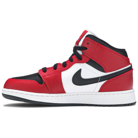 Nike Air Jordan 1 Mid GS 'Chicago Black Toe'