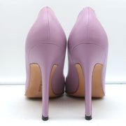 Manolo Blahnik Pumps Lavender Leather Size 36 Pointed Toe Heels