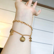 L Titanium steel bracelet