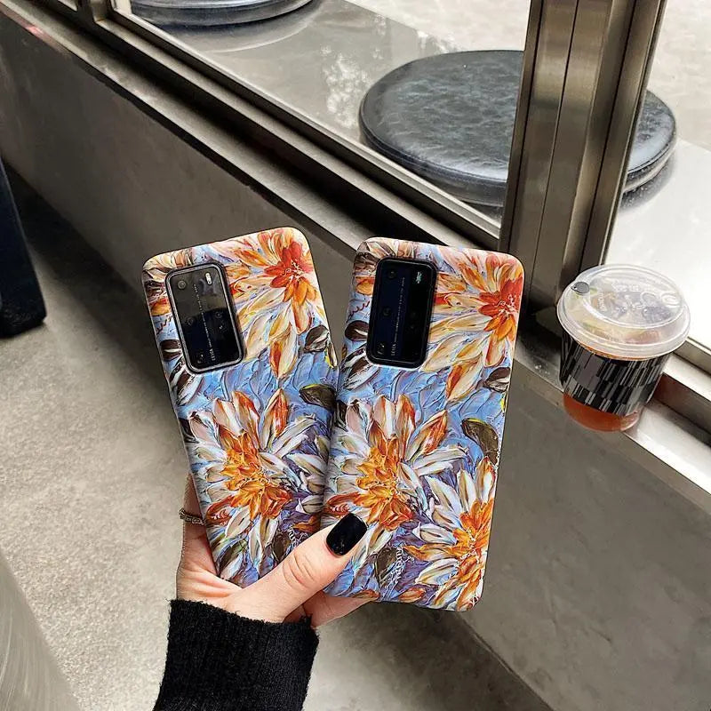 Painted Chrysanthemum lbcase