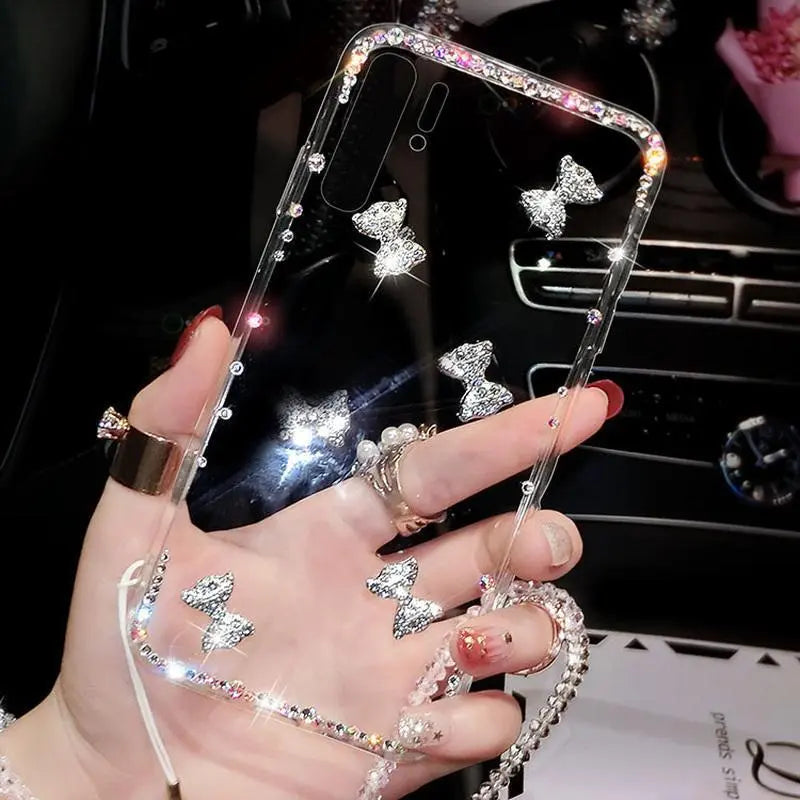 Rhinestone Bow Case lbcase
