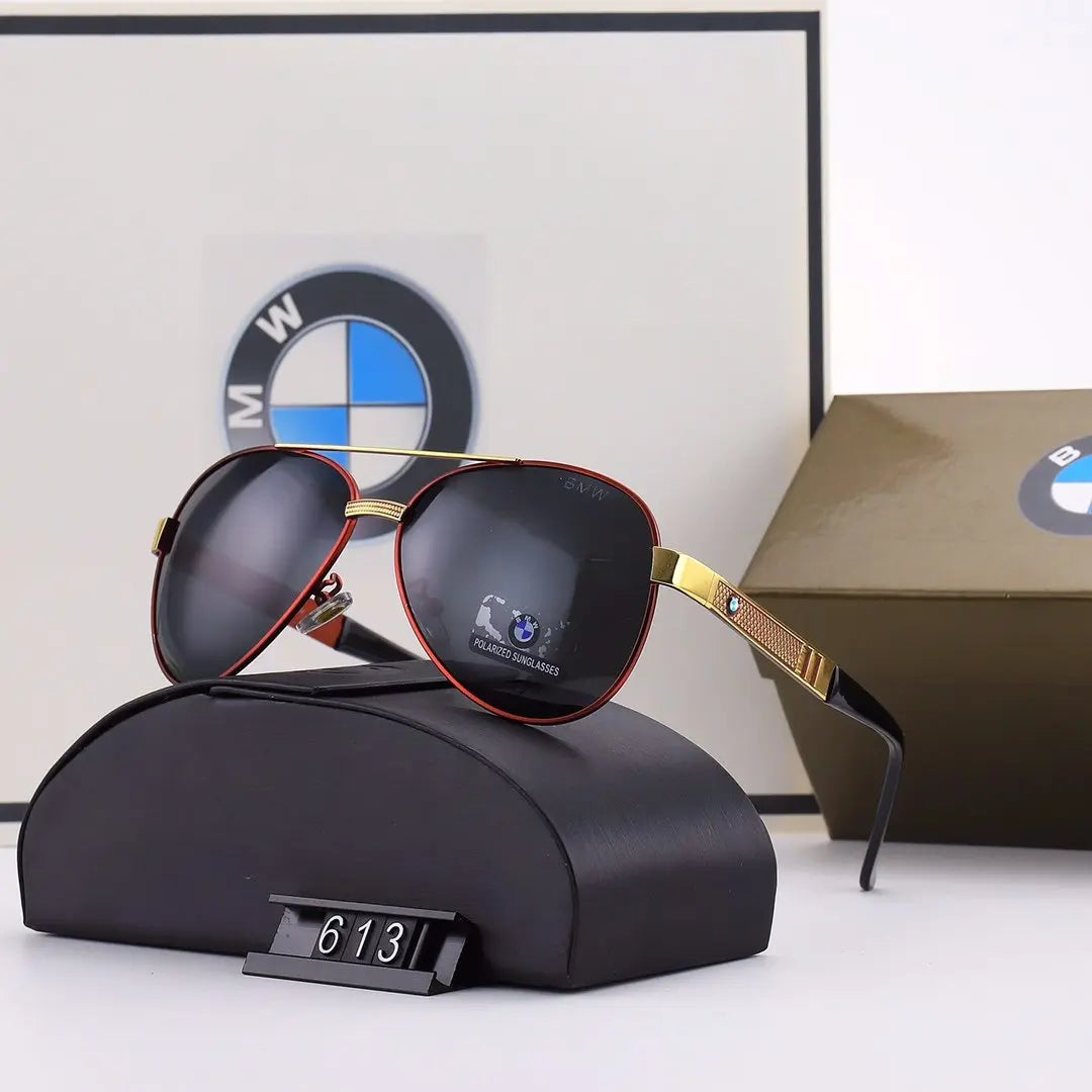 4 COLORS BLACK LENS OUTDOOR DRIVING SUNGLASSES lbcase
