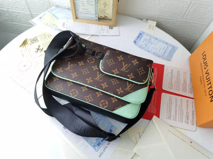 Three-in-one old flower bag lbcase