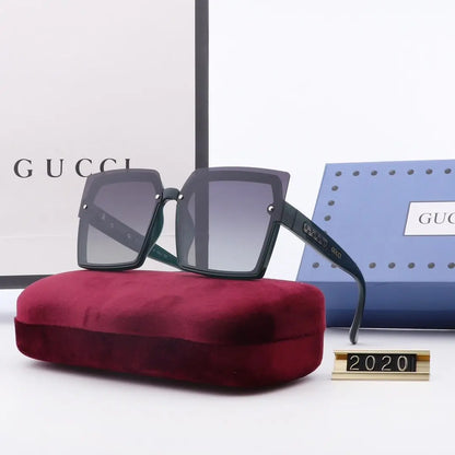 5 COLORS SQUARE POLARIZED SUNGLASSES lbcase