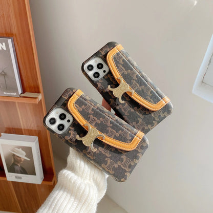 Metal button card package mobile phone case lbcase
