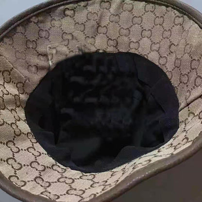 Fisherman Hat Female Simple Retro Dome Bucket Hat Ins Warm British Bucket Hats lbcase