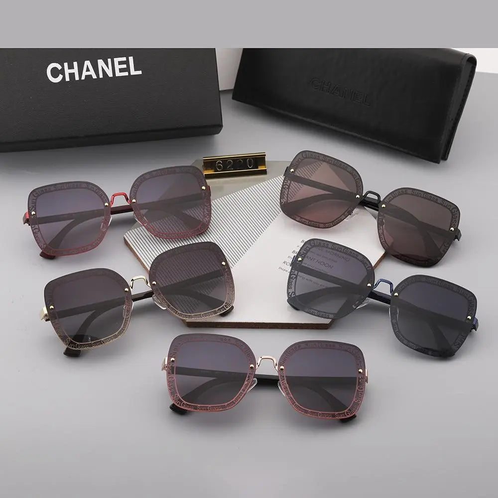 5 COLORS DRIVING BEACH POLARIZED SUNGLASSES for FEMALE lbcase