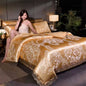 Luxury Silk jacquard Skin-friendly cotton four-piece quilt cover  new product lbcase