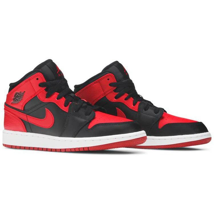 Nike Air Jordan 1 Mid GS 'Banned 2020'
