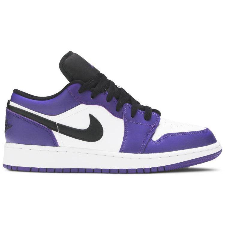 Nike Jordan 1 Low Court Purple White (GS)