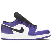 Nike Jordan 1 Low Court Purple White (GS)