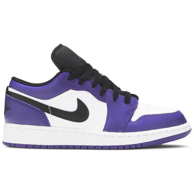 Nike Jordan 1 Low Court Purple White (GS)