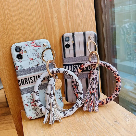Luxury flower bracelet phone case lbcase
