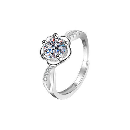 High-end luxury 2022 new super flash elegant French ring lbcase