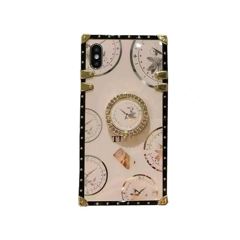 Lanyard Time Pattern Square Case lbcase