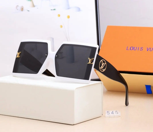5 COLORS LARGE SIZE SQUARE OUTDOOR DRIVING SUNGLASSES lbcase
