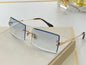 6 COLORS CONJOINED LENS RIMLESS SUNGLASSES lbcase