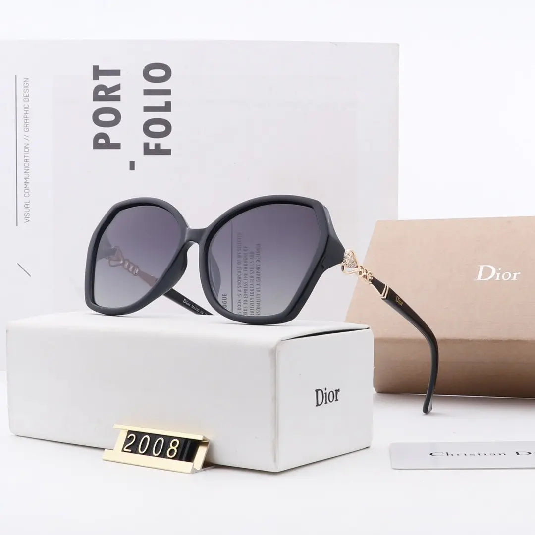 5 STYLE PURPLE LENS OUTDOOR SUNGLASSES lbcase