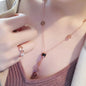 Fading titanium steel waist pendant necklace lbcase