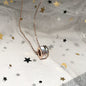 Fading titanium steel waist pendant necklace lbcase