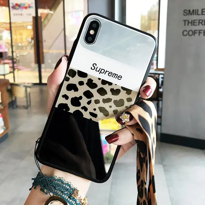 Leopard Mirror Phone Case lbcase