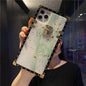 Marble square phone case lbcase
