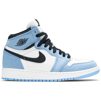 Nike Air Jordan 1 Retro High OG GS 'University Blue'.