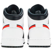 Nike Jordan 1 Mid Black Chile Red White GS