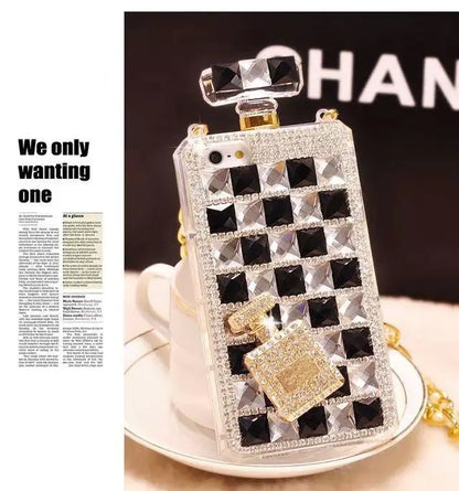 Diamond perfume bottle phone case lbcase