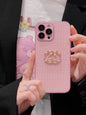 New Luxury CC Pink phone case for iPhone