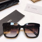 6COLORS LARGE SQUARE FRAME SUNGLASSES lbcase