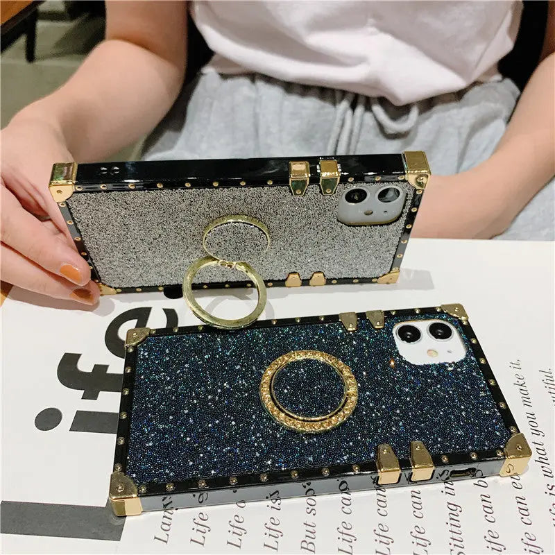 Bling Glitter Square Case lbcase