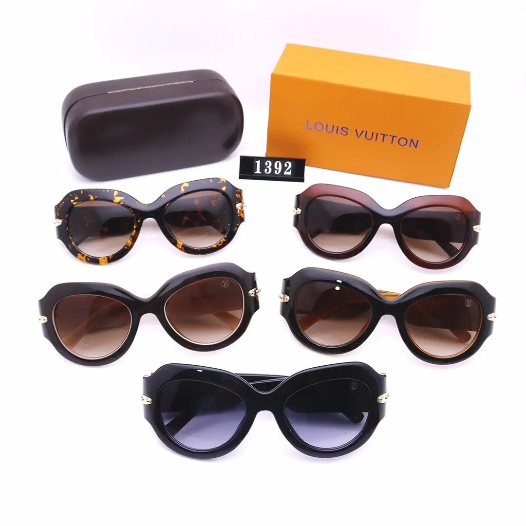 4 COLORS WOMEN OUTDOOR SUNGLASSES lbcase