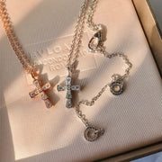 Women's Cross & Pendant Necklace