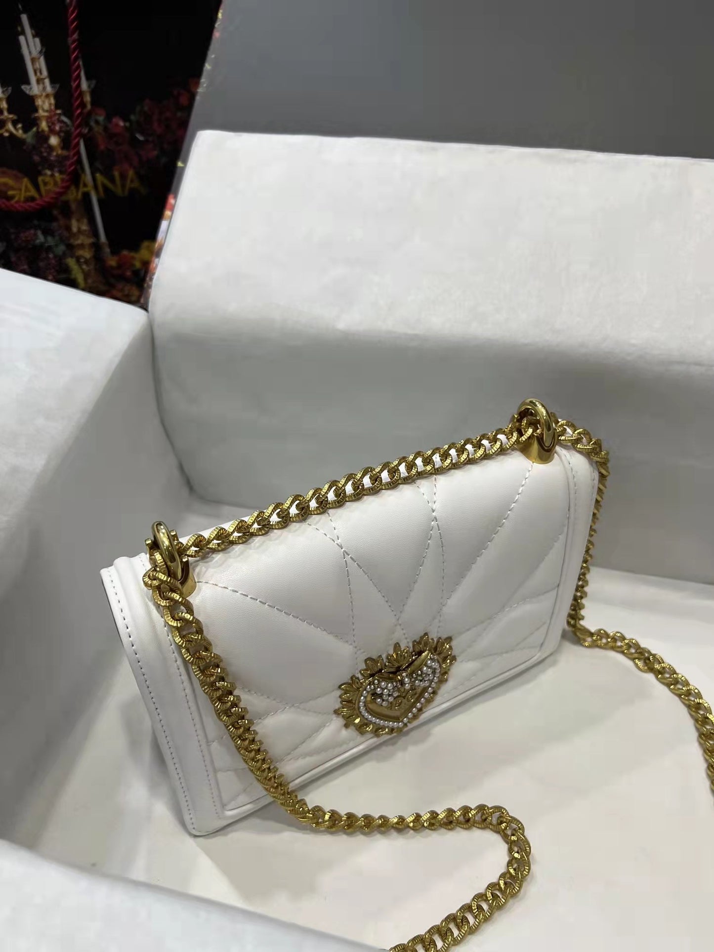 High Quality Butterfly Pearl Dolce & Gabbana Bag lbcase