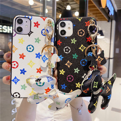 Fashion Doll Leather Phone Case