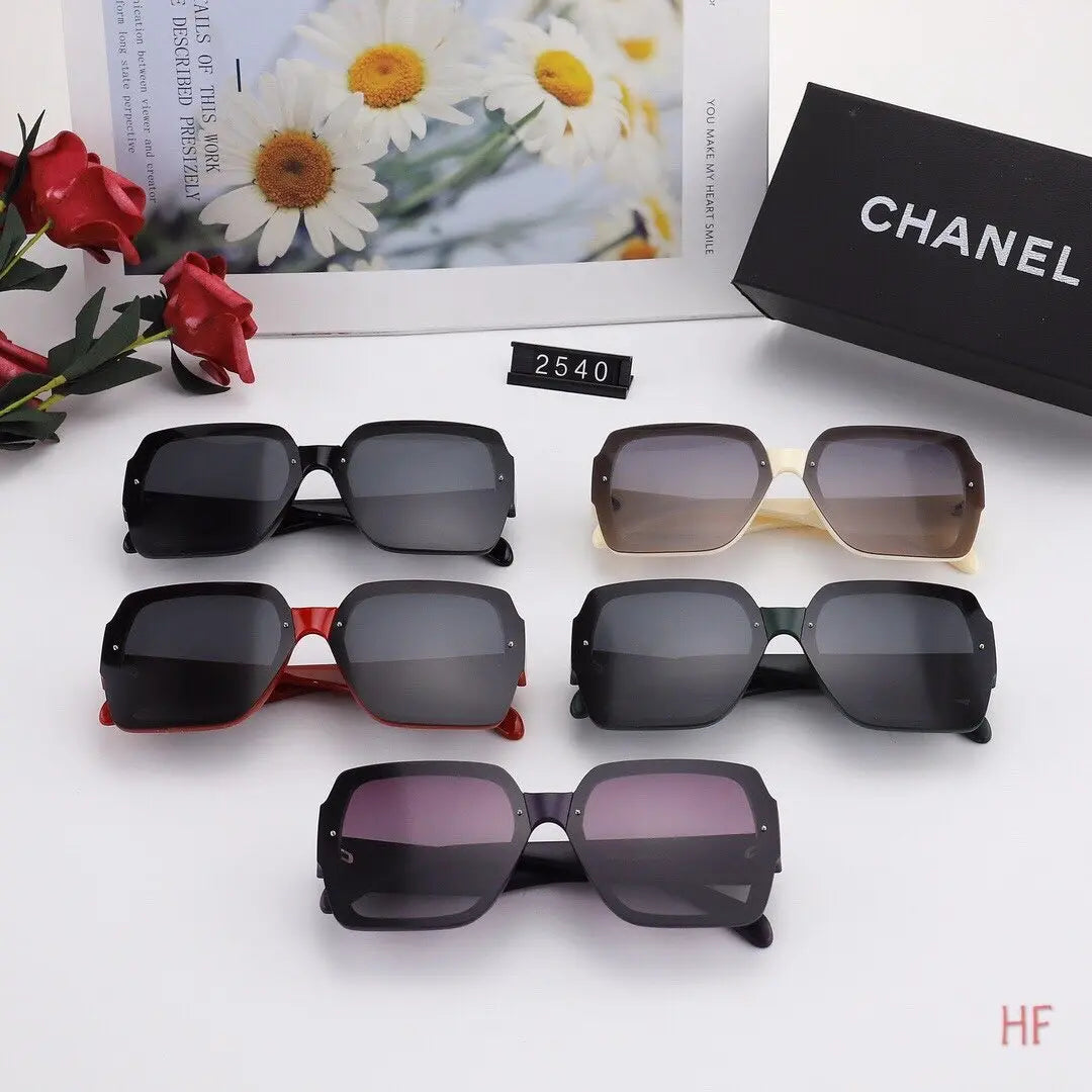 5 COLORS OUTDOOR BEACH POLARIZED SUNGLASSES for FEMALE lbcase