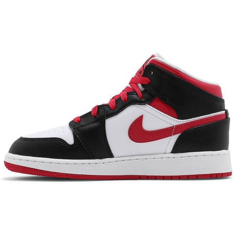 Nike Air Jordan 1 Mid GS 'White Very Berry'