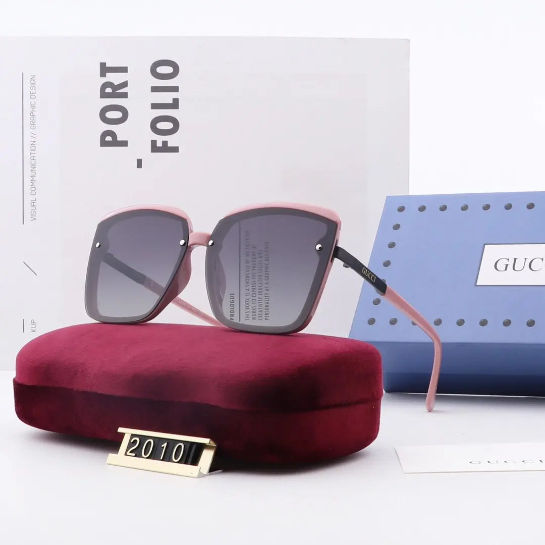 5 COLORS FASHION OUTDOOR SQUARE POLARIZED SUNGLASSES lbcase