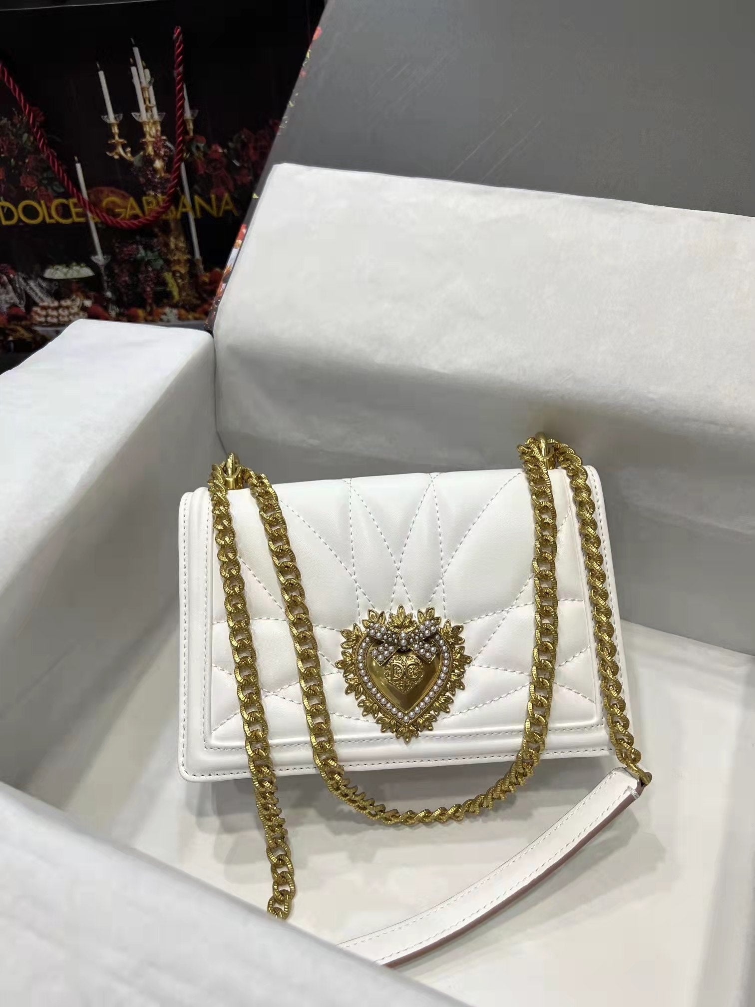 High Quality Butterfly Pearl Dolce & Gabbana Bag lbcase