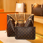 2022 new women's bag large capacity leather handbag lbcase