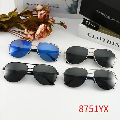 4 COLORS FASHION  FRAME MEN POLARIZED SUNGLASSES lbcase
