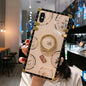 Time Pattern Square Phone Case lbcase